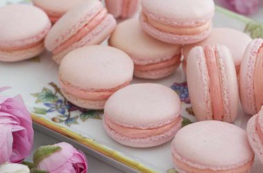 Pink Macaron Cookies