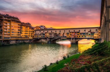 Wonderful Ponte Vecchio Arch Bridge 35607