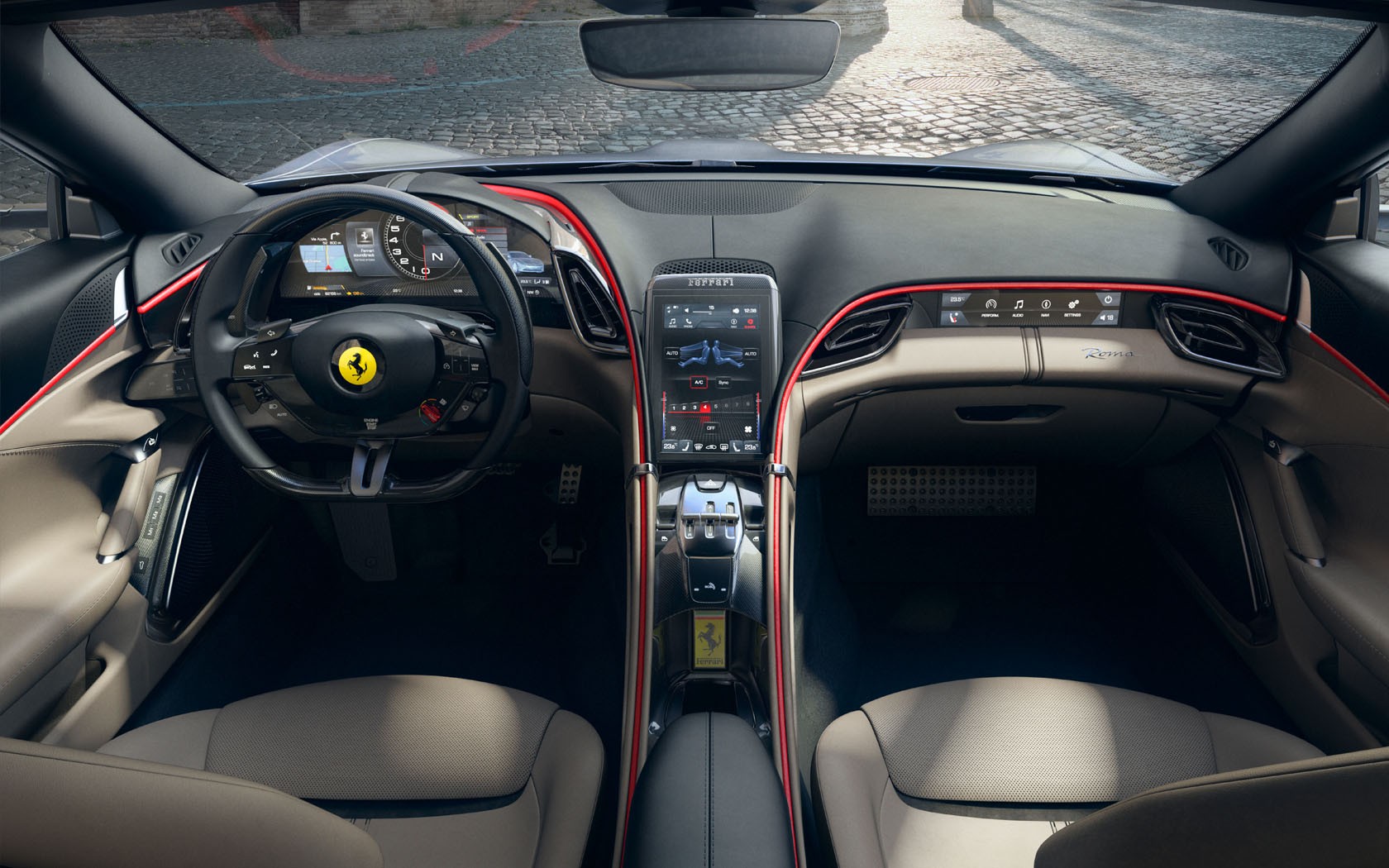 Interior Ferrari Roma F169