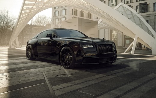 Black Spofec Rolls Royce Wraith