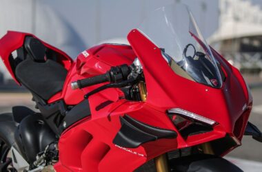 Red Ducati Panigale V4 S